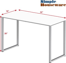 Load image into Gallery viewer, SHW Mission 32” White Desk/Table
