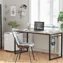 Load image into Gallery viewer, Vasagle by Songmics 55” Greige Desk/Table
