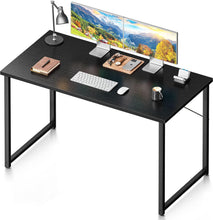Load image into Gallery viewer, Coleshome 48” Modern Black Desk

