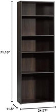 Load image into Gallery viewer, Sauder Beginnings 5-Shelf Bookcase
