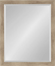 Load image into Gallery viewer, Beatrice Rectangular Rustic Brown Mirror 25 x 31”
